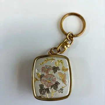 조각 SANKYO 쇼와 레트로 오르골 키링
