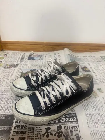 컨버스 올스타 로우컷 블랙
