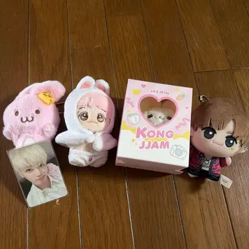 nct dream 재민 봉제 인형 마스코트 포토카드 세트