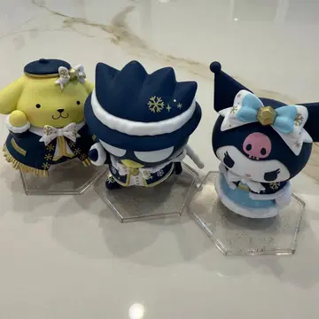 산리오 제일복권 피규어 세트 폼폼푸딩 쿠로미 배드마츠마루