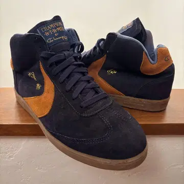레어 80s-90s Champion B T B MID 빈티지 네이비