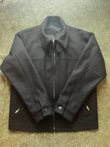 MADE IN FRANCE 울 블루종 블랙