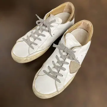 PHILIPPE MODEL PARIS 로우컷 스니커즈 화이트 38