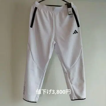 adidas 팬츠 KQD49 화이트 L 사이즈
