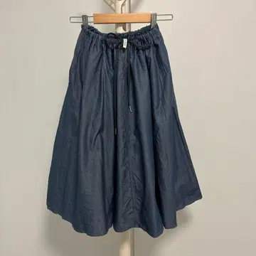 le glazik 데님 플레어 스커트 36