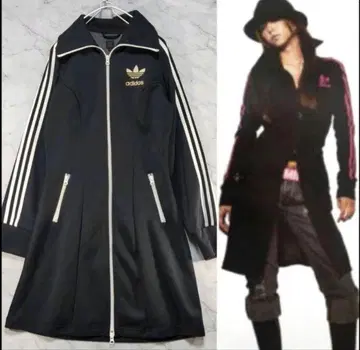 아무로 나미에 착용 adidas 아디다스 저지 원피스 L