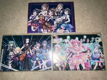 BanG Dream! 뱅드림 색지 3장 세트