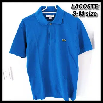 LACOSTE 라코스테 피케 셔츠 라이트 블루 S-M 사이즈