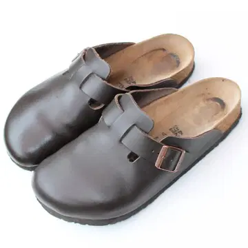 소독 완료 BIRKENSTOCK 사보 클로그 샌들 브라운 레귤러