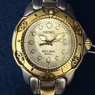 SEIKO 세이코 SCUBA 다이버즈 7N85-0070 손목시계 쿼츠