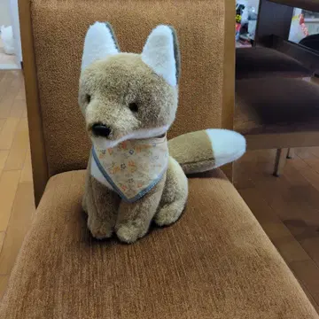 여우 봉제 인형 반다나 포함