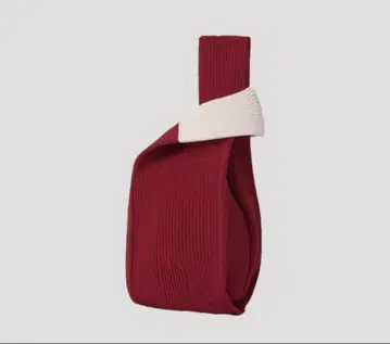 CFCL NOTCHED RIB BAG PINK 파우치 미니백