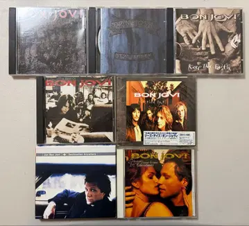 Bon Jovi CD 앨범 7장 세트