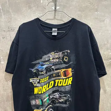 US 구제 의류 Monster Jam 몬스터잼 티셔츠 핫로드