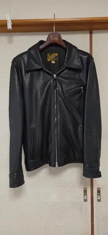Y2LEATHER 싱글 라이더 자켓 블랙 사이즈 42
