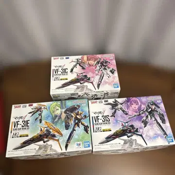 1/100 HG 마크로스 VF-31 3종 세트