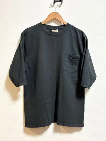 미국제 Goodwear x DOORS 별주 6부 소매 포켓 T셔츠