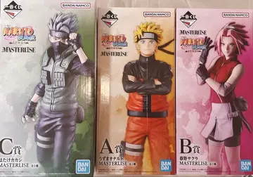 NARUTO 제일복권 피규어 나루토 사쿠라 카카시