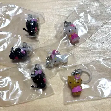 헬로키티 메지루시 액세서리 악마 일광화상 챠미키티 꽃
