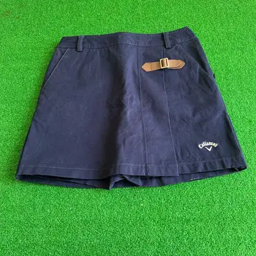 새상품급 Callaway 골프 스커트 네이비 S 사이즈