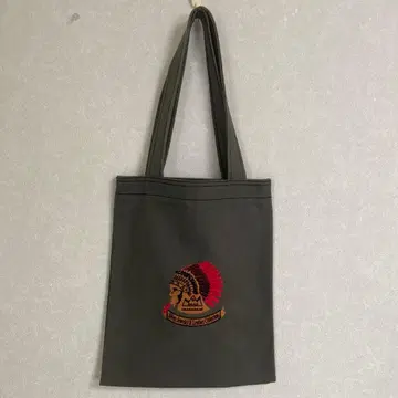 SAAD 토트백 캔버스 천 자수 로고