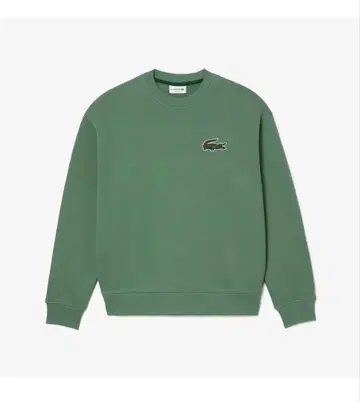 LACOSTE 라코스테 오가닉 코튼 크루넥 맨투맨