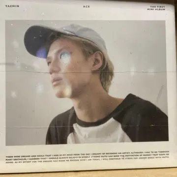 TAEMIN ACE THE FIRST MINI ALBUM
