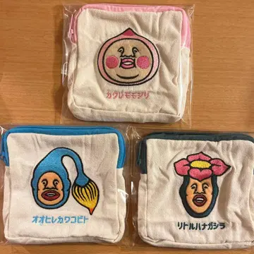 코비토즈칸 스퀘어 파우치 카쿠레모모지리 리틀하나가시라 오오히레카와코비토