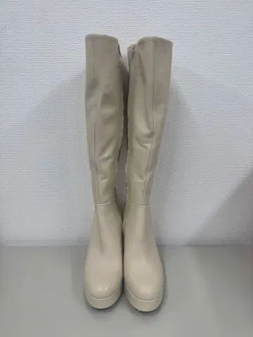 [ 새상품 ] ZARA 청키힐 롱 부츠 38 ( X-3 )