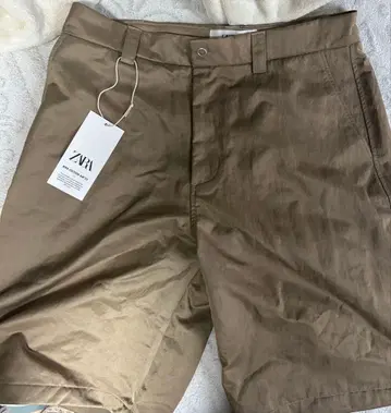 ZARA MAN EDITION AW'23 숏팬츠 브라운 42