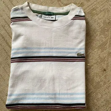 LACOSTE (exclusive edition) 보더 T셔츠 XL