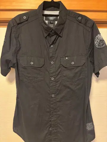 Harley-Davidson 반팔 셔츠 블랙 M 사이즈