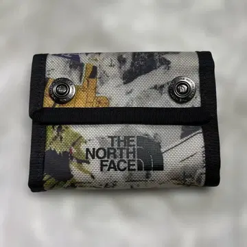 THE NORTH FACE 3단 폴더형 지갑 접이식 지갑 화이트 레어