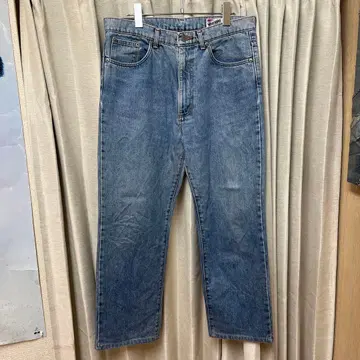 랭글러 재팬 스트레이트 데님 팬츠 일본제 M1906-27 35인치