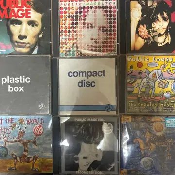 Public Image Ltd PiL CD 8장 세트