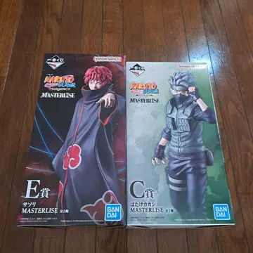 NARUTO 복권 피규어 사소리 카카시 세트