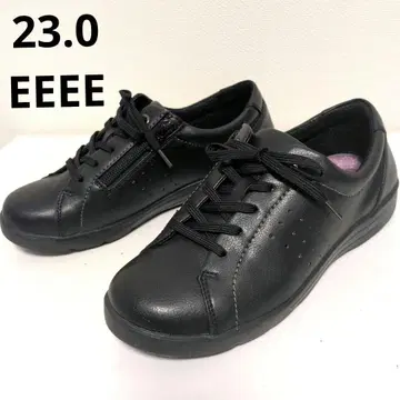 새상품급 문스타 스니커즈 사이드 지퍼 경량 23cm 4E 블랙