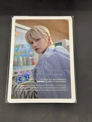 TWS DICON POPUP 6000엔 특전 지훈