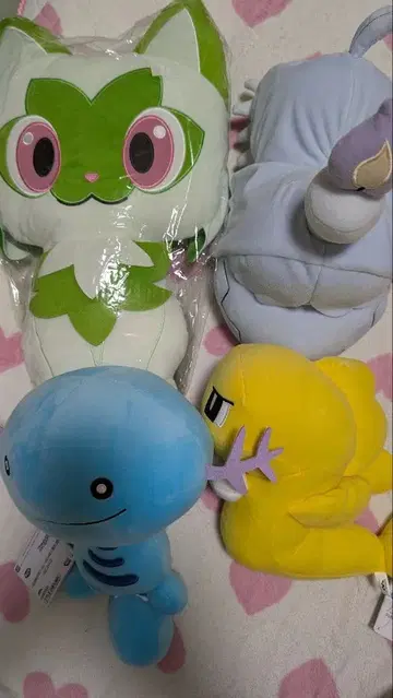 포켓몬 봉제 인형 4종 세트