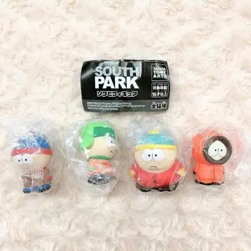 사우스 파크 소프트 비닐 피규어 전 4종 풀 컴플리트