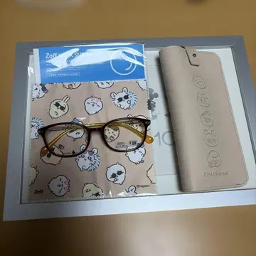 Zoff 치이카와 (먼작귀) 콜라보 안경 렌즈 교환권 포함