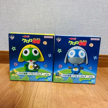제일복권 개구리 중사 케로로 A상 E상 케로로 도로로 소프트 비닐 피규어