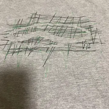 VANS 그레이 T셔츠