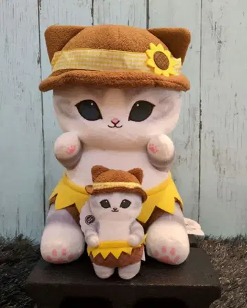 모프 샌드 해바라기냥 BIG 봉제 인형 마스코트
