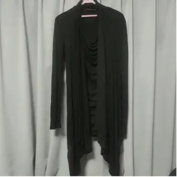 civarize V계 가디건 락 드레이프 레이어드 44