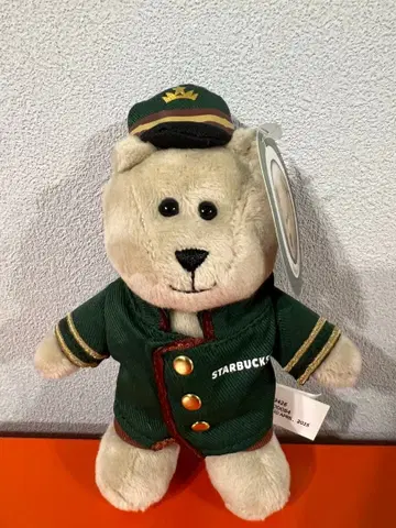Starbucks 베어리스타 미니 봉제 인형