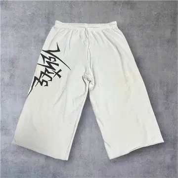 [빈티지] Venice street wear 하프 팬츠 화이트 L