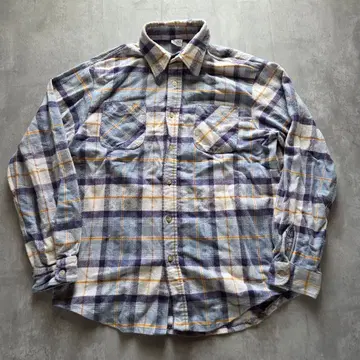 70s BIG MAC heavy flannel shirt
