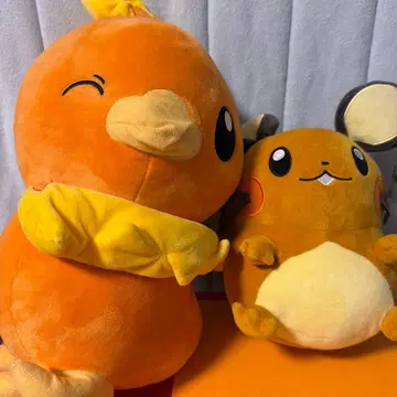 [포켓몬 (포켓몬스터)] 봉제 인형 2개 세트 아차모 데덴네