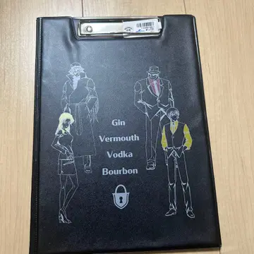 명탐정 코난 클립보드 블랙 조직